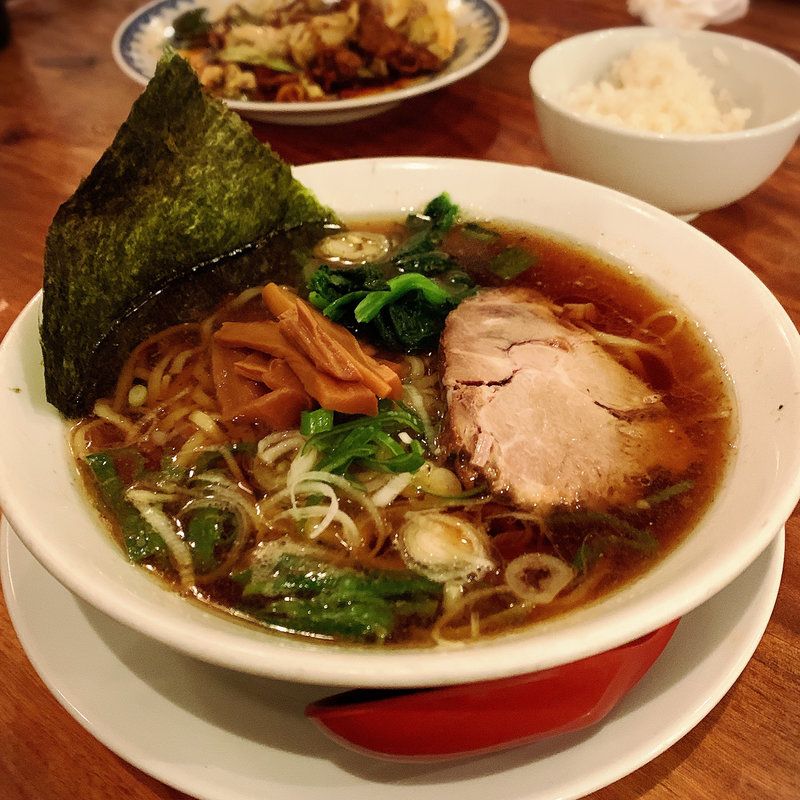 醤油煮干しらー麺(蒼龍唐玉堂 六本木店)