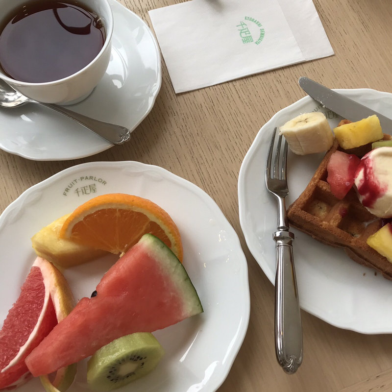 モーニングティーセット(京橋千疋屋 大丸東京B1 ショップ)