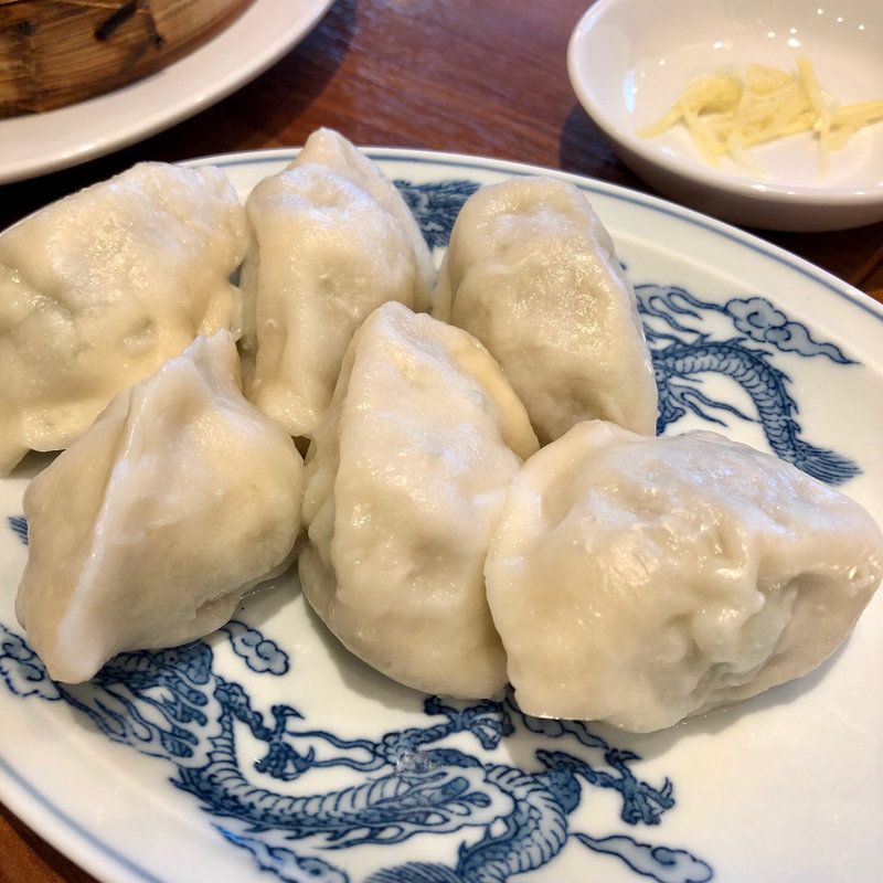 青菜豚肉水餃子(雲龍一包軒 錦糸町店)