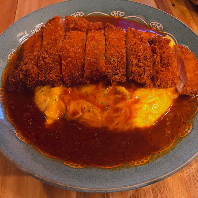 チキンカツデミオムライス(田jyu 杉本町店)