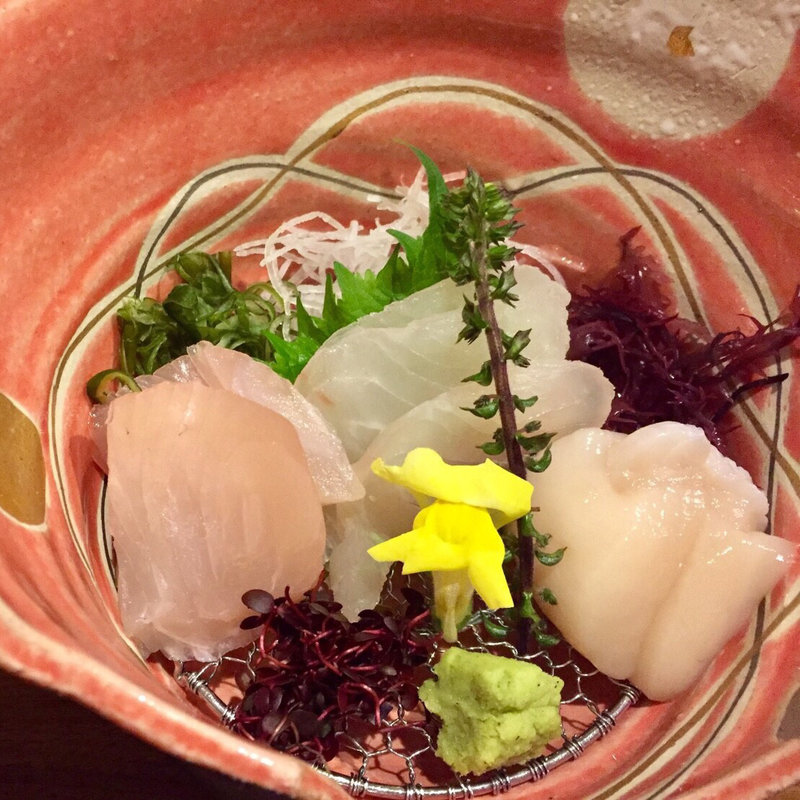 真鯛 勘八 帆立 妻一式(時悠々 楽游)