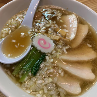 中華そば(銀座 朧月 （おぼろづき）)