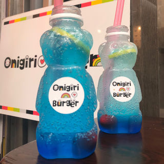 ブルーレモンソーダ(おにぎりバーガー 黒門市場本店)