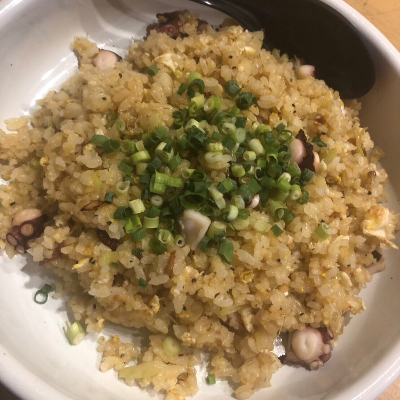 真蛸のガーリック炒飯(タマル商店 )
