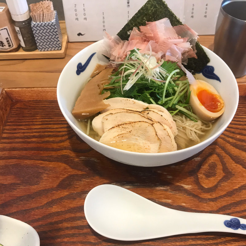 鰹冷し出汁そば(麺屋猪一離れ)