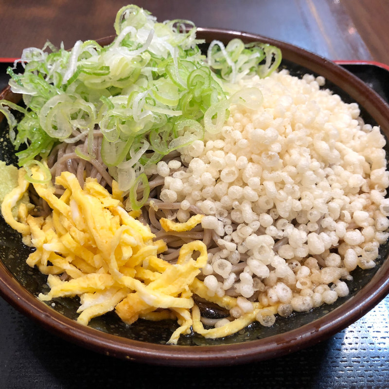 冷やしたぬきそば(めとろ庵 新木場店 )