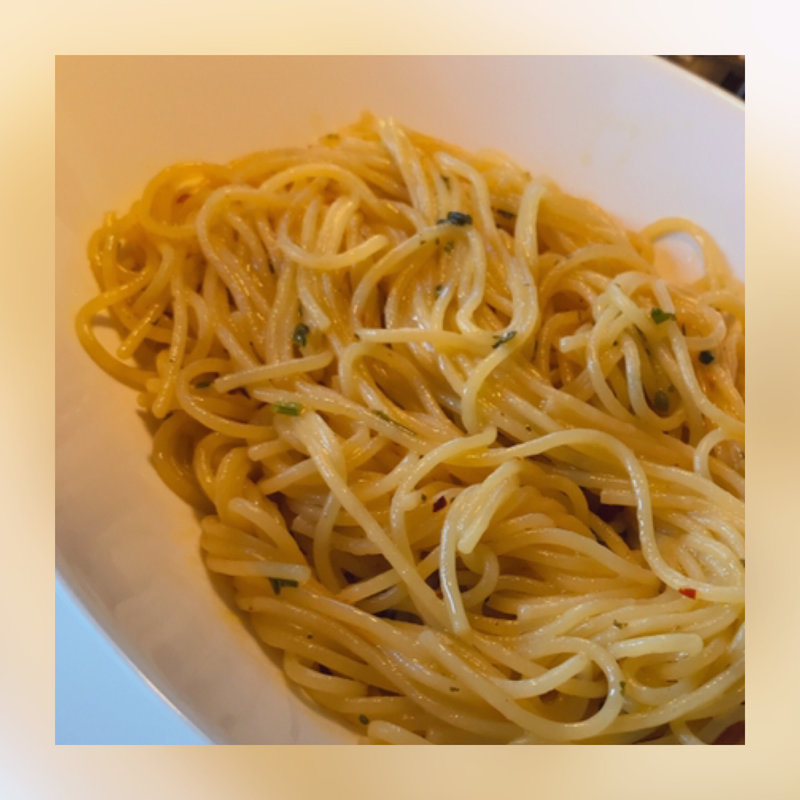 賄いアーリオオーリオペペロンチーノ(田園調布シークレットパスタ会)