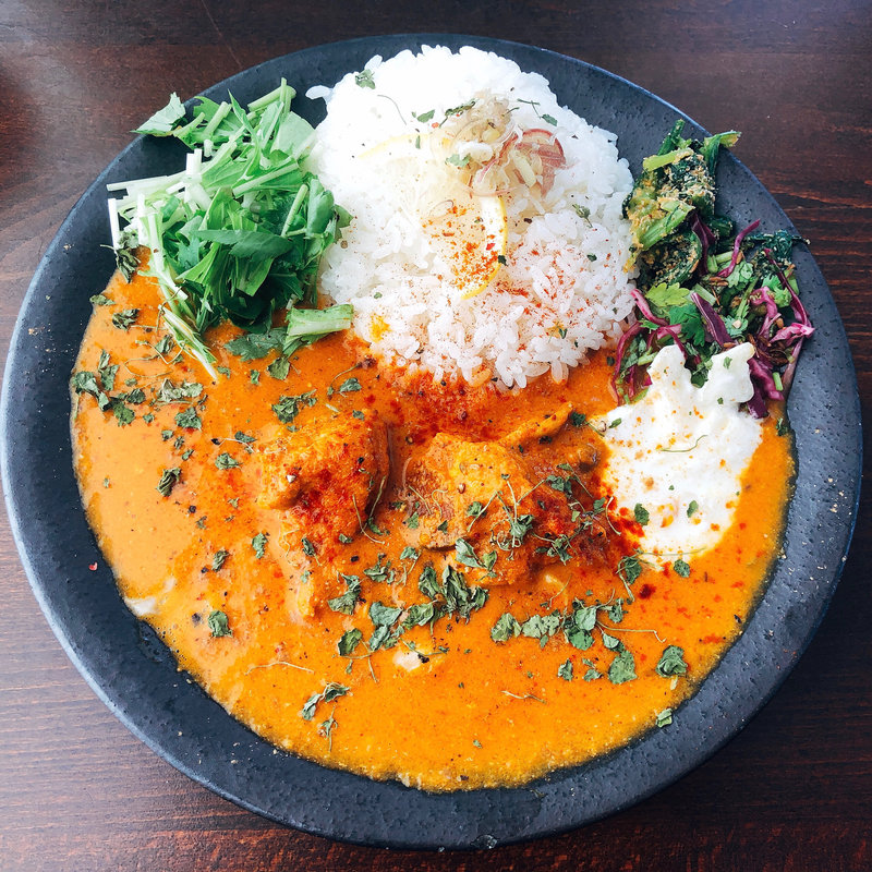 暑さとたたかう日に食べるカレー(サリーヒルズ （Surry hills）)