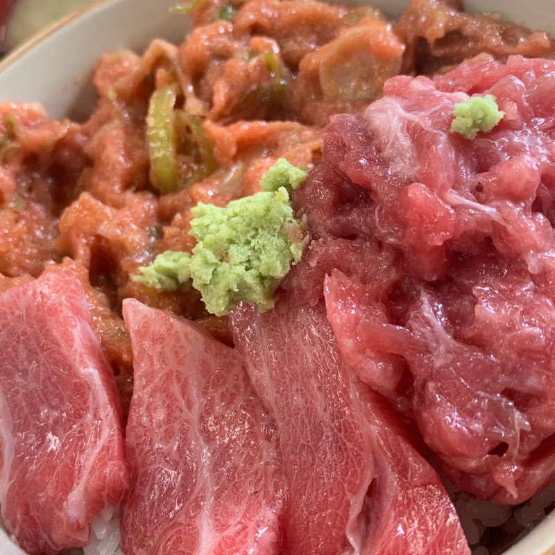 二色丼(竹家食堂)