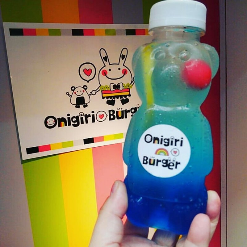 ブルーレモンソーダ(おにぎりバーガー 黒門市場本店)