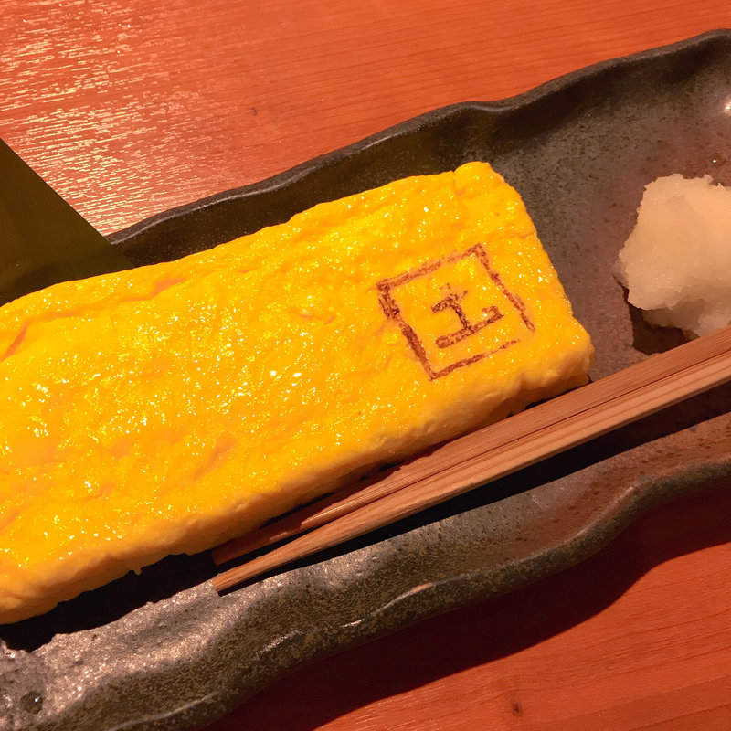 ふっくら厚焼き玉子(すし土風炉 船橋店)