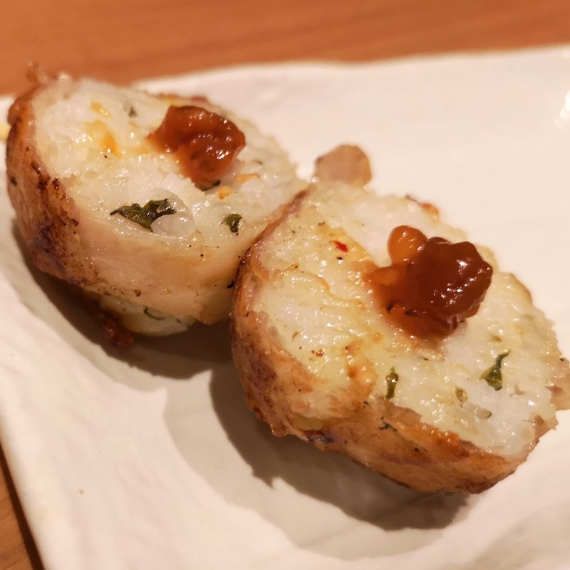 肉巻きおにぎり(肉ビストロ 熟 ルクア1100店 （ニクビストロ ジュク）)