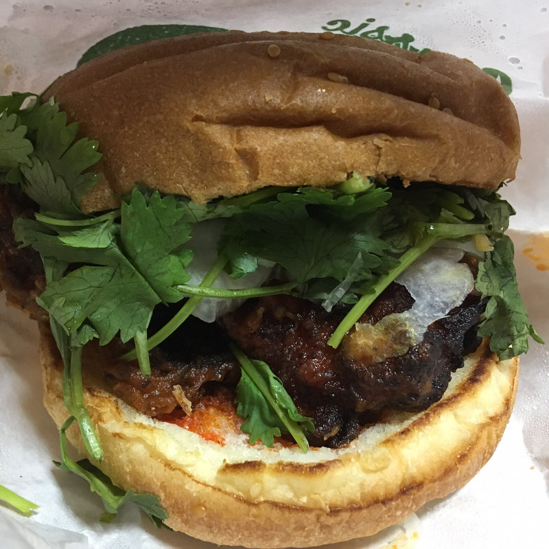 麻辣チキンバーガー(フレッシュネスバーガー武蔵小杉東急スクエア)