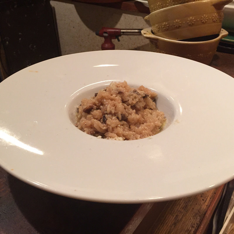 きのことパルメザンチーズのリゾット(もと街びより)