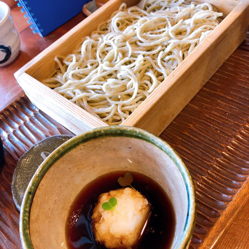 おろしそば(いし豆)