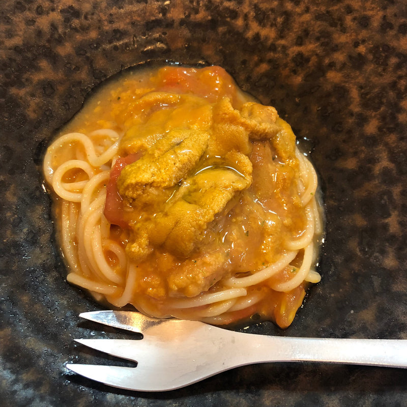 雲丹の冷静パスタ(DAL 1982)