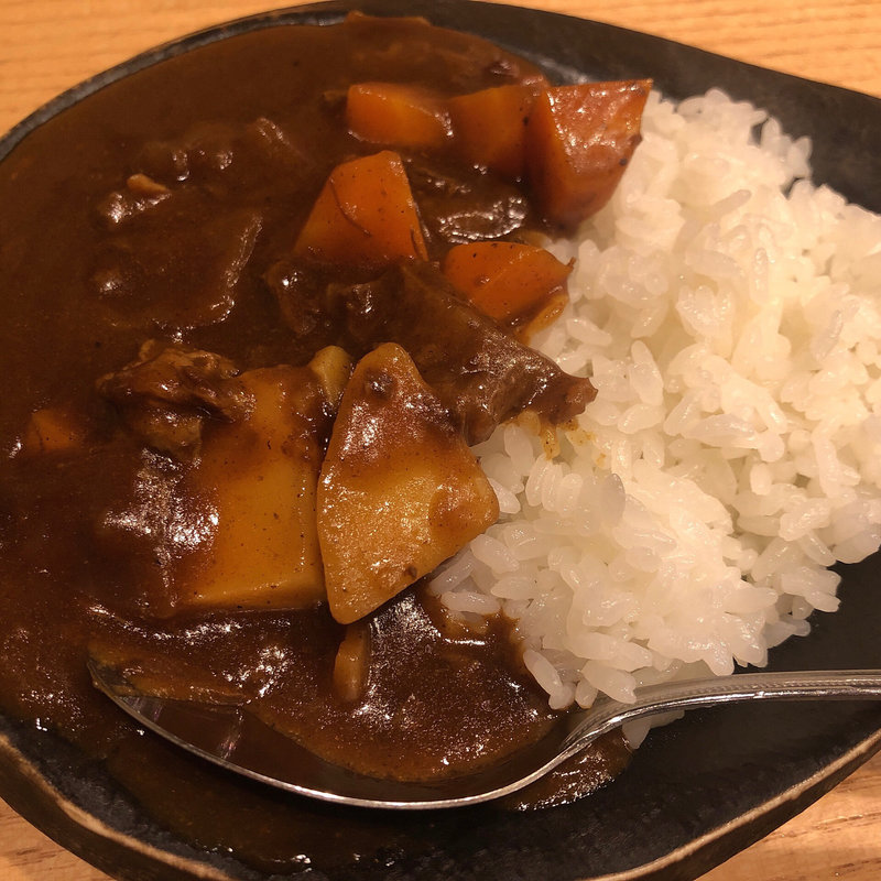 馬肉屋のカレー(馬肉屋 大ひら)