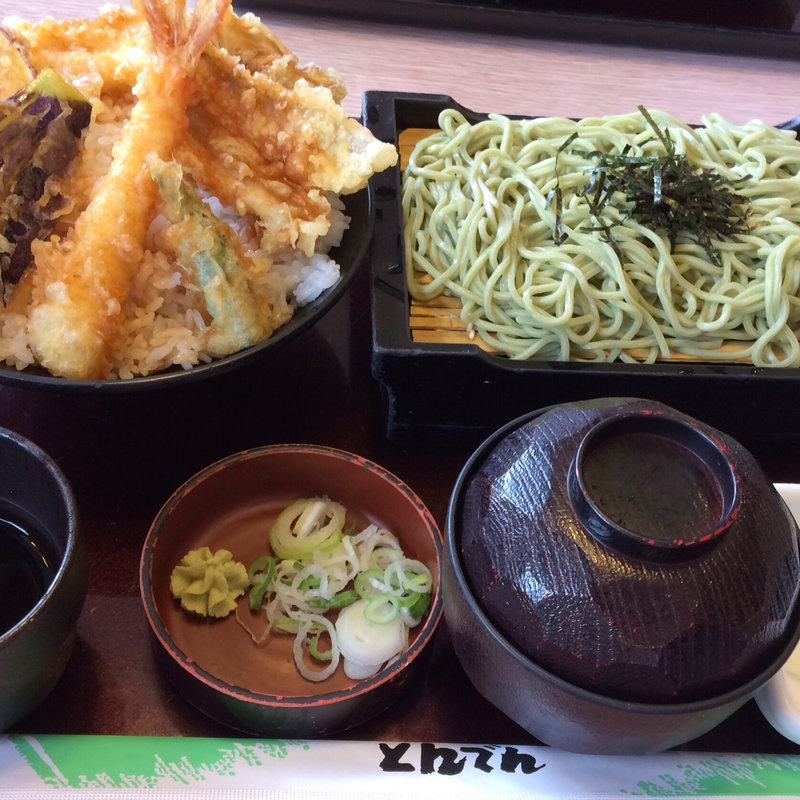 天丼そばセット(北海道生まれ和食処とんでん 狭山店)