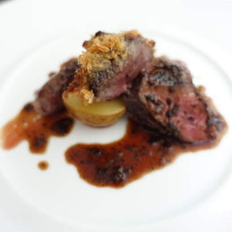 信州鹿のローストサマートリュフソース(ラ・レガラード)