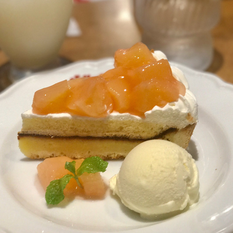 白桃のタルト(ジョリーパスタ 高島平店)