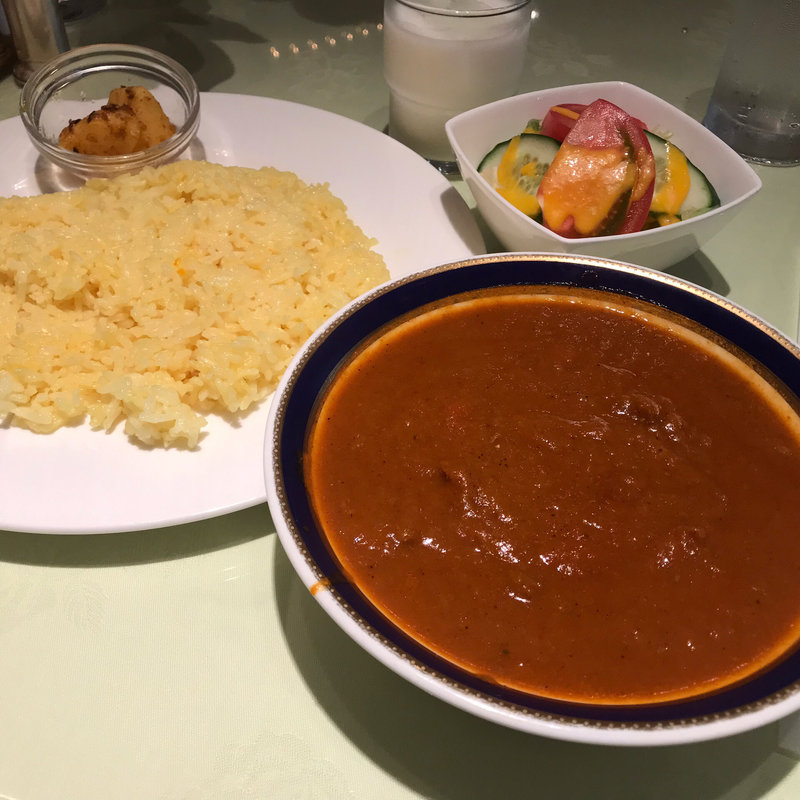ラージランチ(ラムカレー)(ラージ・マハール 銀座本店 )
