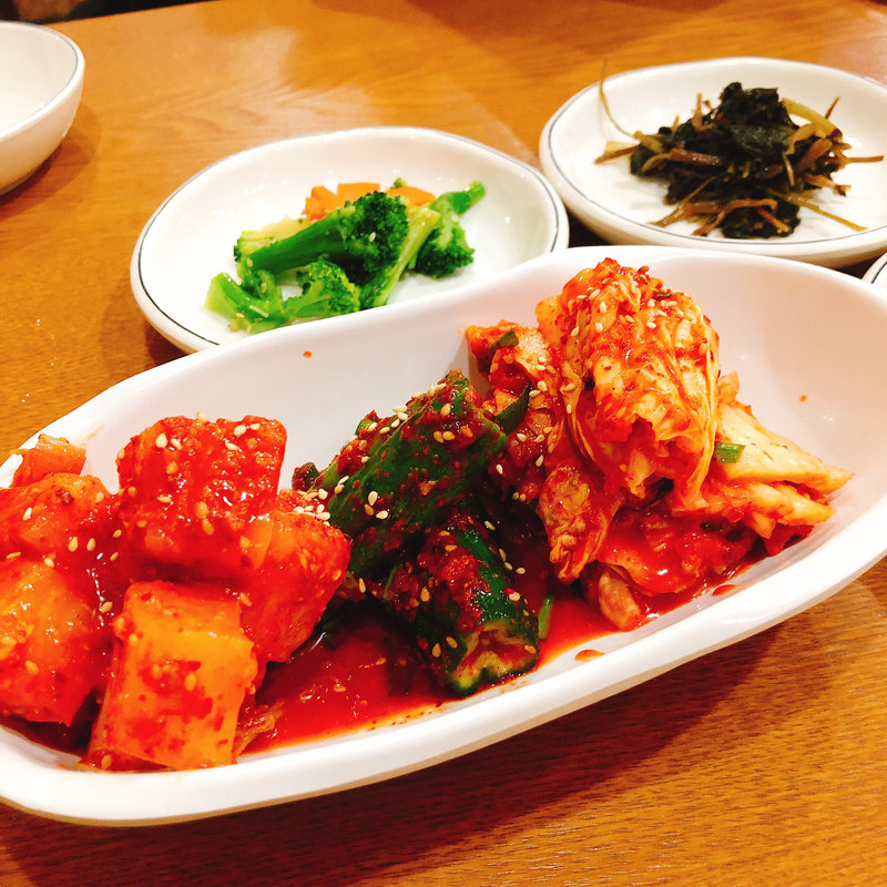 キムチ盛合わせ(韓流館)