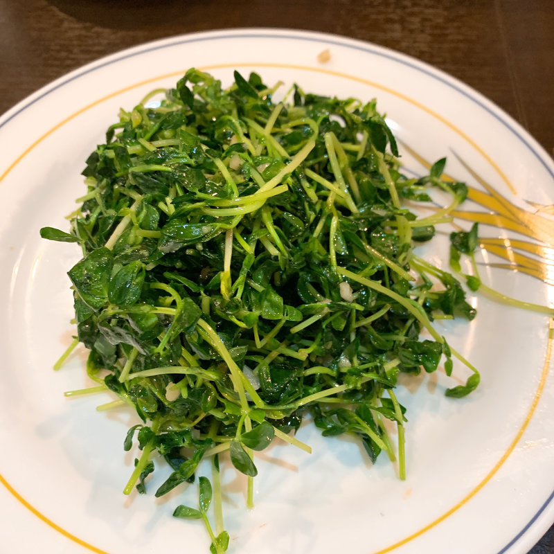 豆苗炒め(味覚 3号店)