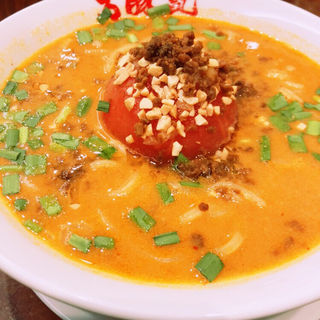 赤トマト坦々麺(万豚記 ヨドバシ横浜)