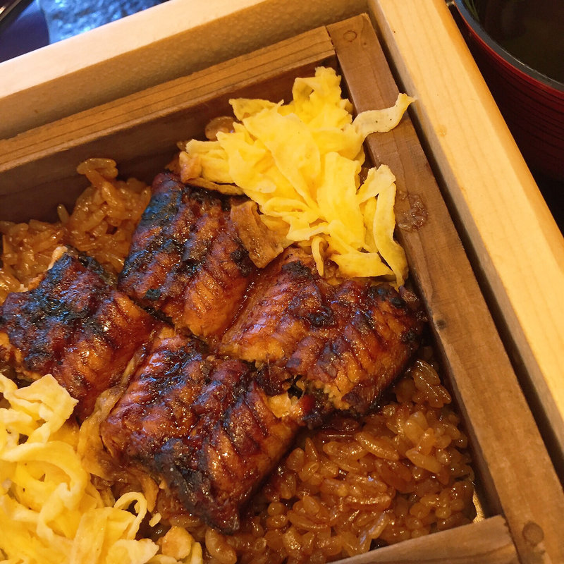 三種小鉢とメインのランチ(鰻せいろう 高之進)