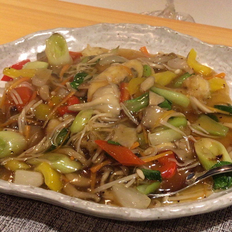 鱧の野菜あんかけ(心の台所 たかしげ)