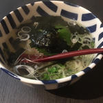 南高梅茶漬け(創作和食 こみや)
