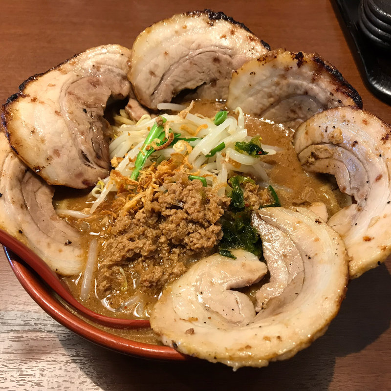 伊勢味噌 味噌漬け炙りチャーシュー麺(蔵出し味噌 麺場 壱歩 入間店)