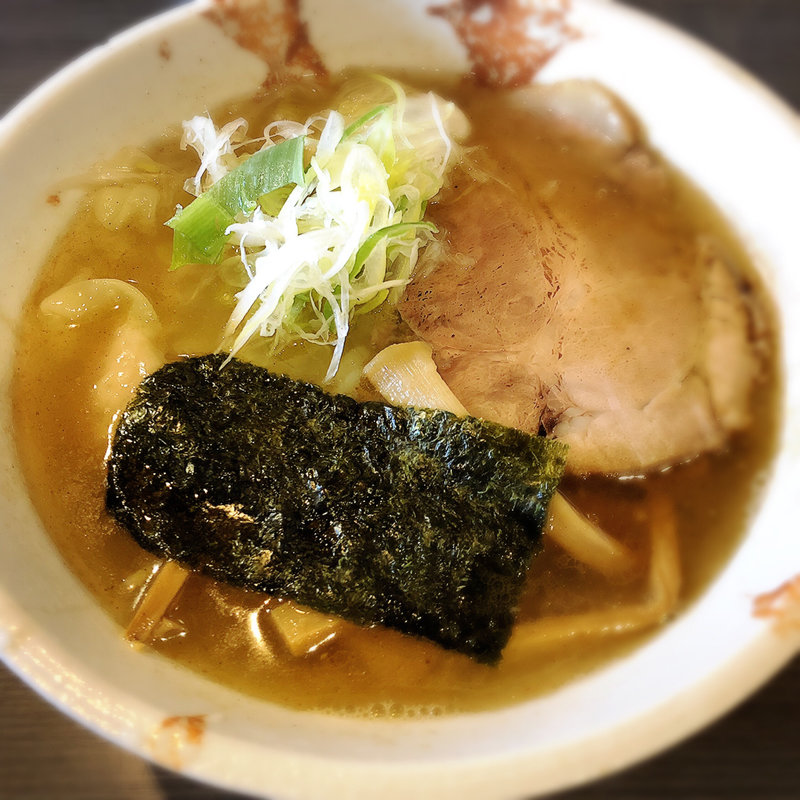 海老わんたん麺 〈醤油〉(荻窪らーめん 栄龍軒)