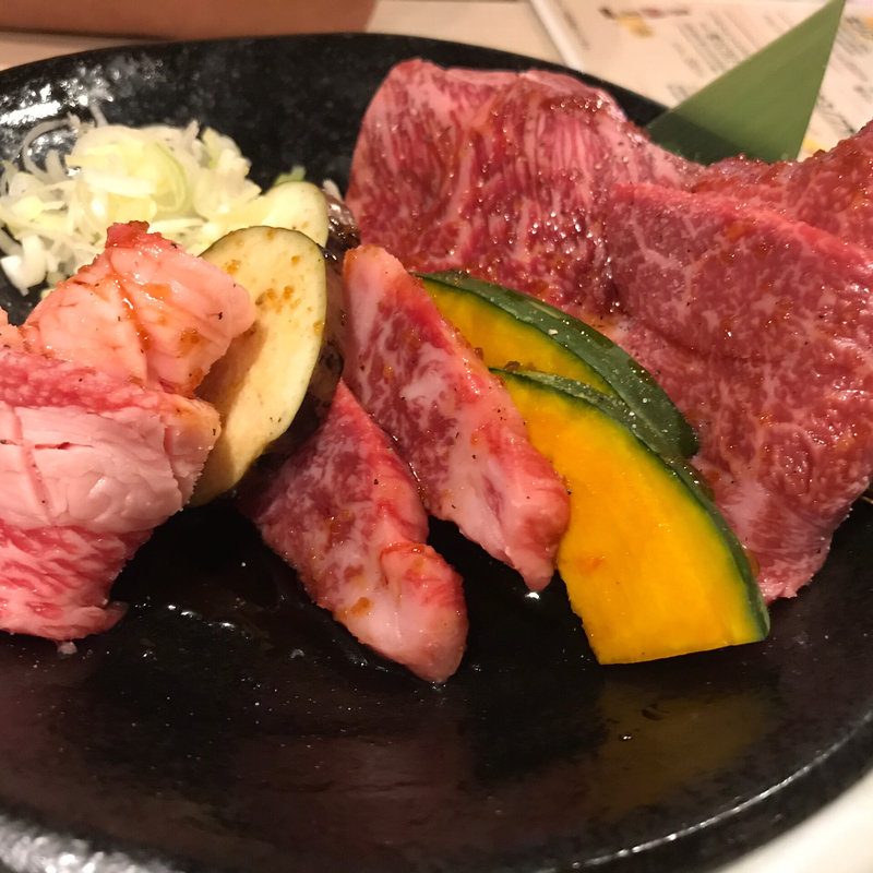 和牛4種 真打セット(焼肉処 真)