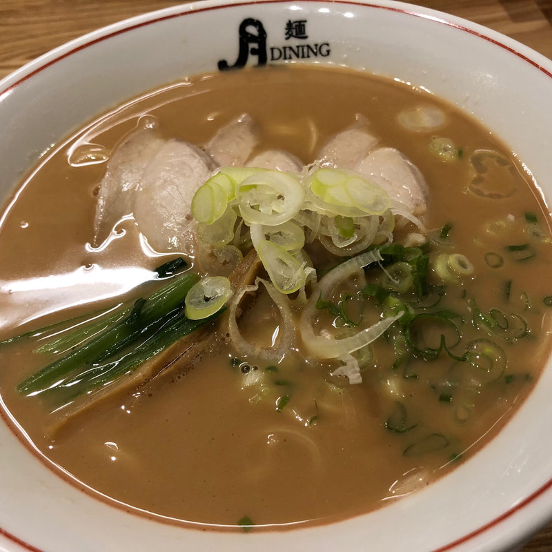 和風豚骨"月光"並(中華そば 月乃家 六十谷店 （つきのや）)