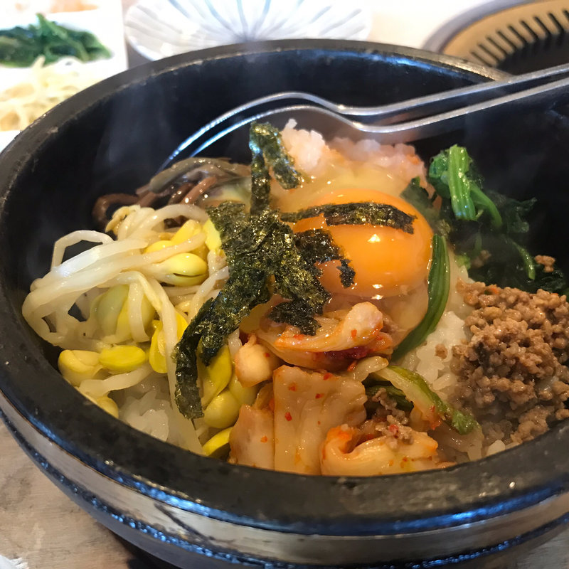 石焼ビビンパ(焼肉処 真)