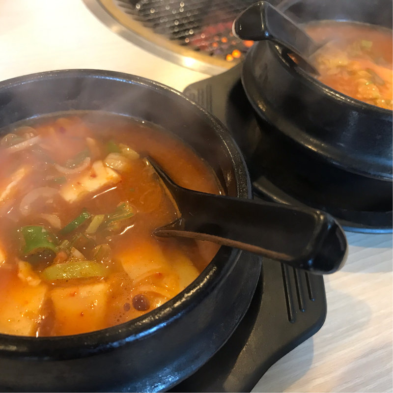 豆腐チゲ(焼肉処 真)