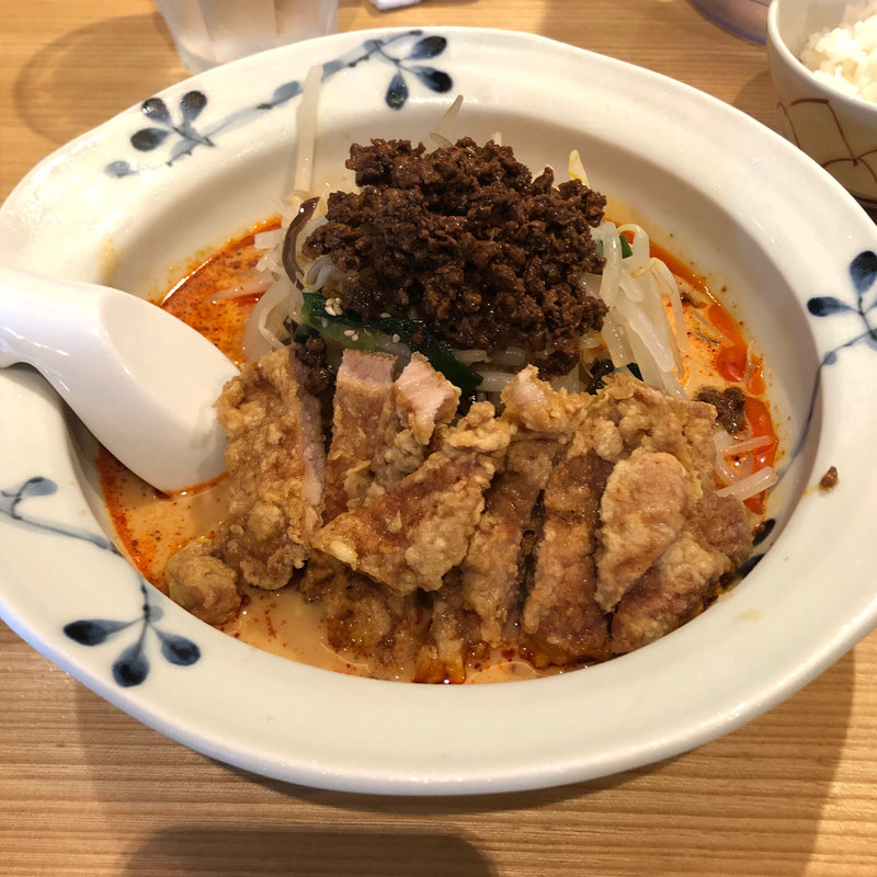 冷やし担々麺(希須林 担々麺屋 赤坂店 （キスリン タンタンメンヤ）)