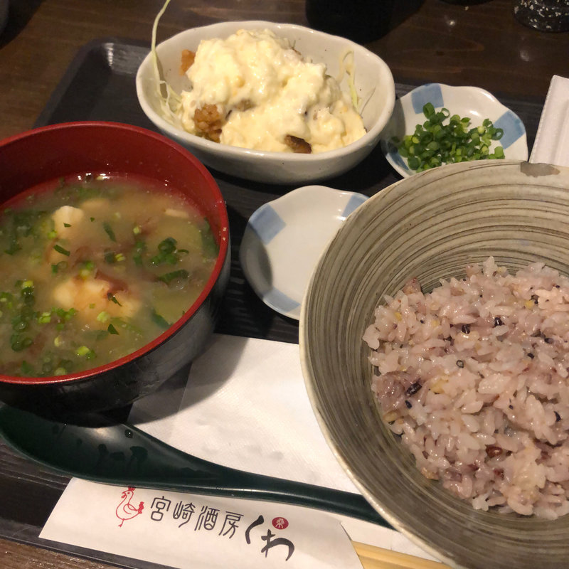 冷汁ランチ(宮崎酒房 くわ )