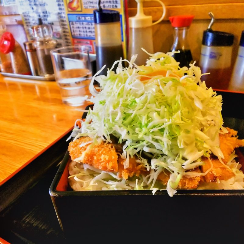 味噌かつ親子丼(ねこ膳)