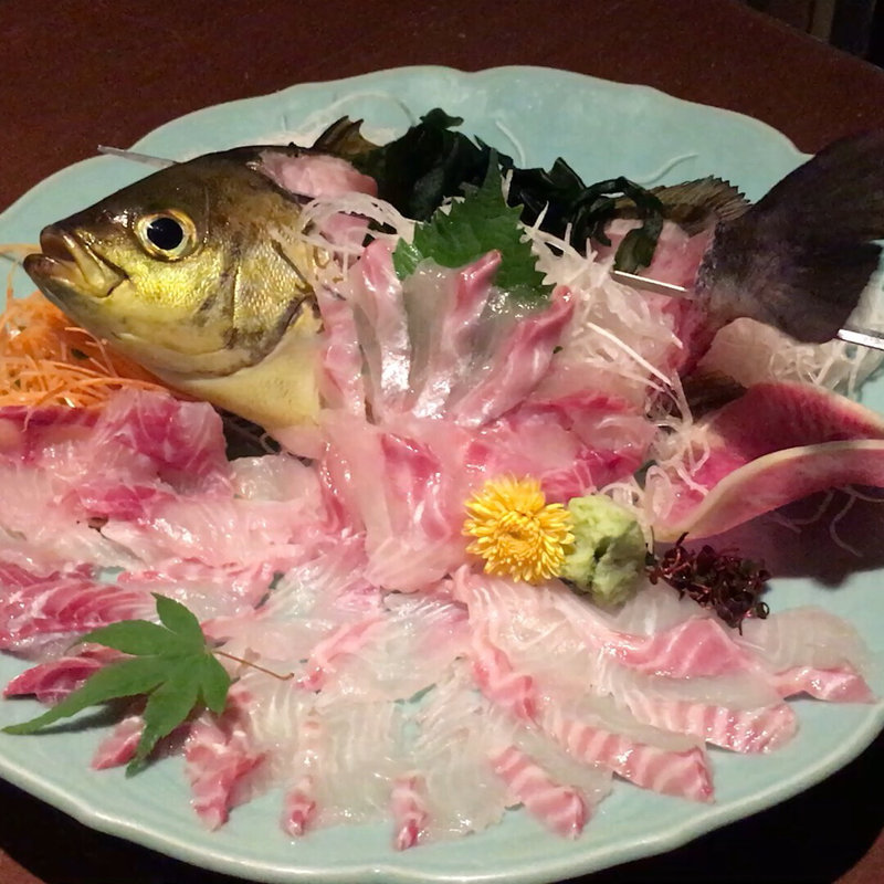 伊佐木のお造り(てんまい )