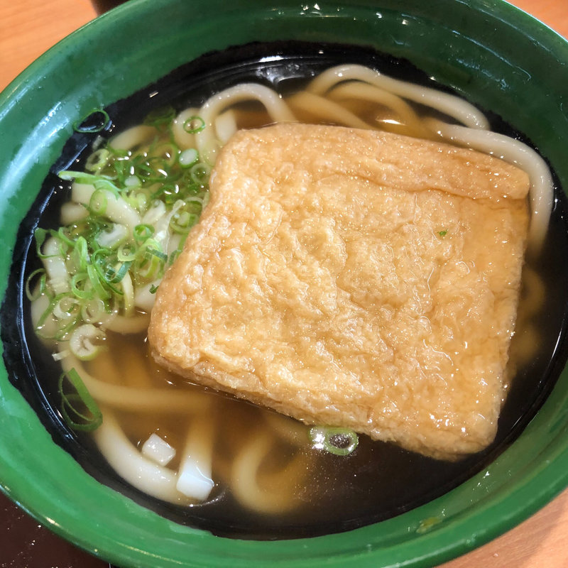 きつねうどん(くら寿司 長居店)