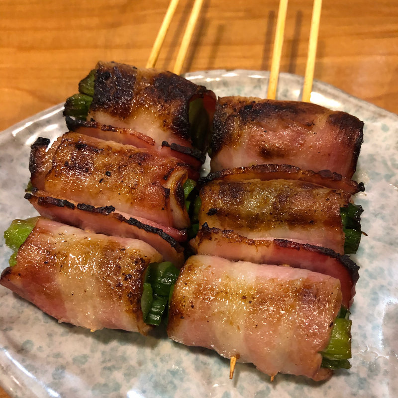 アスパラベーコン(やきとり雀)