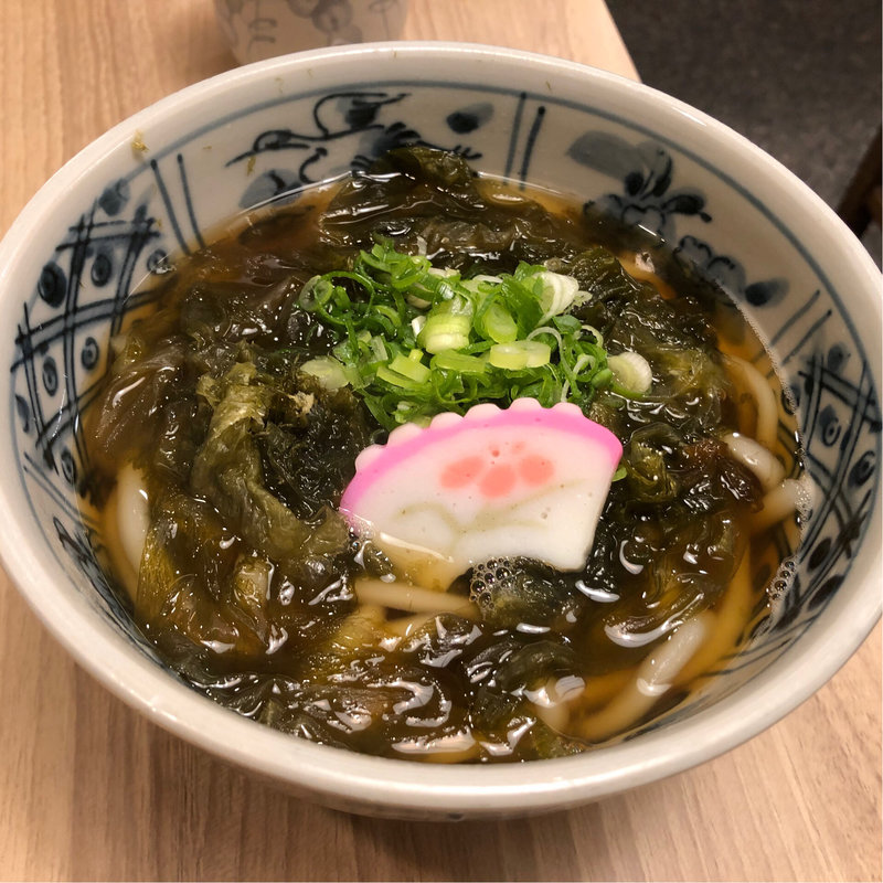 昆布うどん(七福亭 （しちふくてい）)