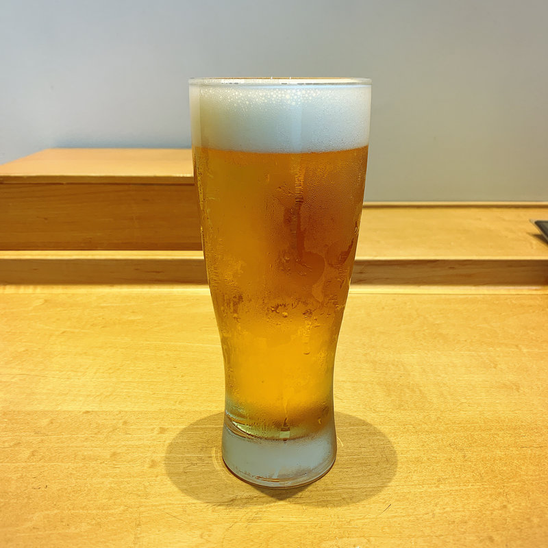 生ビール(酒彩蕎麦 初代)