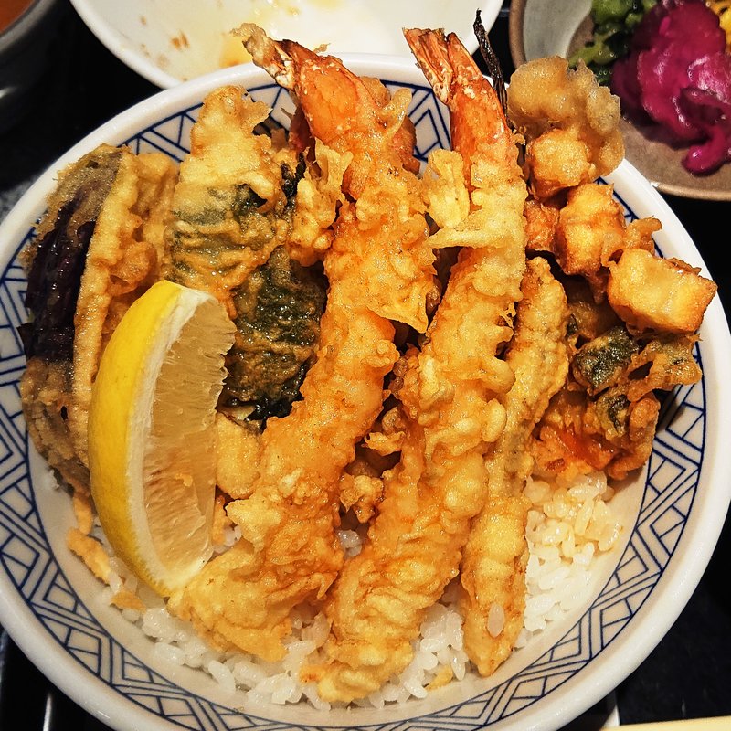 夏色天丼(銀座ハゲ天 川崎アゼリア店)