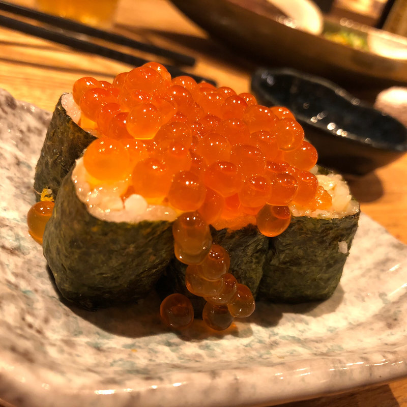 親子巻き(水産卸直営酒場ぎんりん)