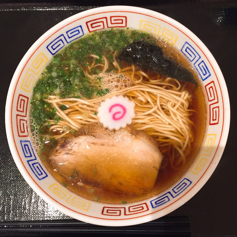 煮干し中華そば(中華そば カドヤ食堂 西宮ガーデンズ店)