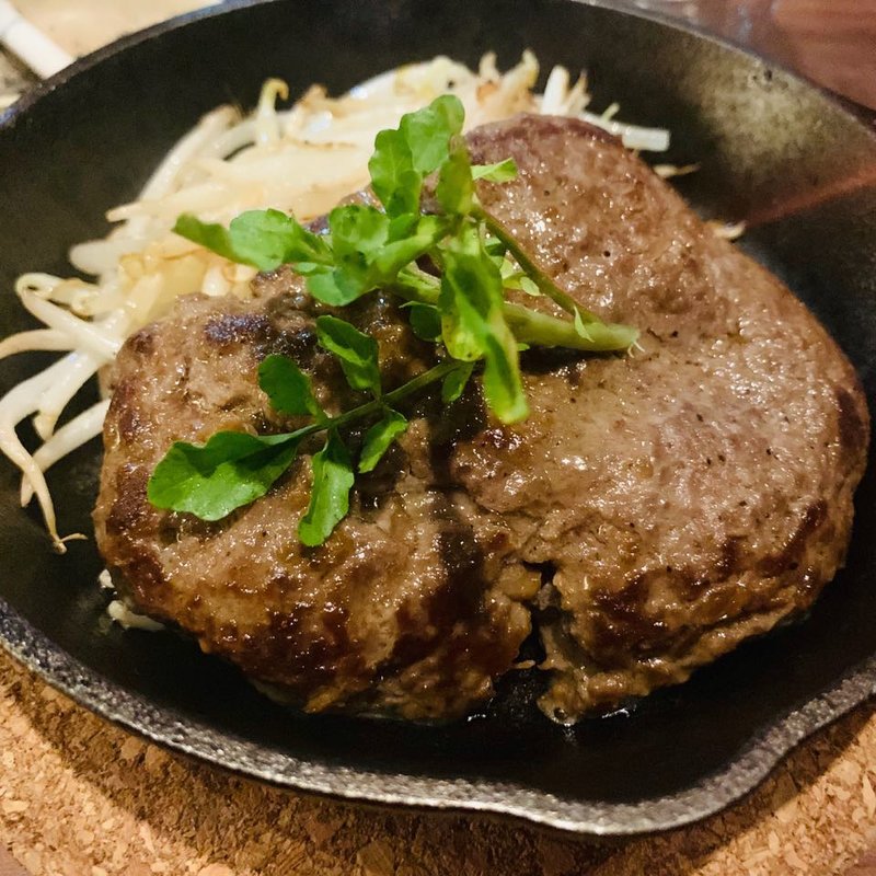 ハンバーグ(ジムルーム)