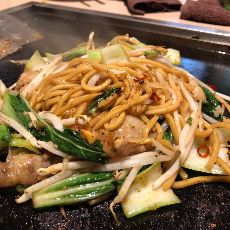 くうや焼きそば(月島もんじゃ くうや 月島本店)